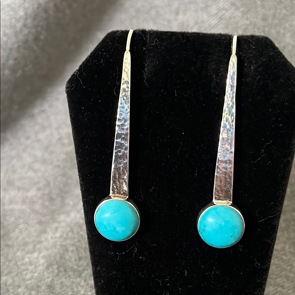 Silpada Jewelry - Silpada Sterling Turquoise ‘Swan Dive’ Earrings
